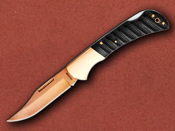 [Rough Ryder] Buffalo Keeper, Copper, (Genuine Buffalo Horn)