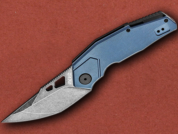 [REVO Knives] Berserk Framelock G10 Blue 004GRY