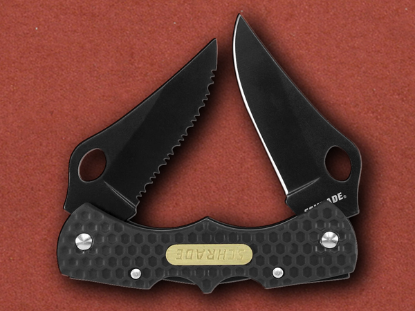 [Schrade] Double Lockback Clip Point