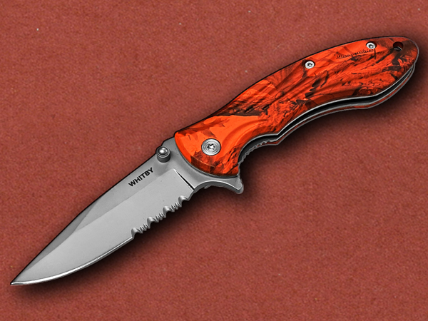 [Whitby Knives] Orange Camo LK152