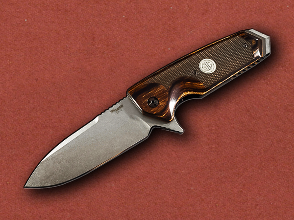 [Hogue] SIG Sauer EX-02 Flipper Walnut