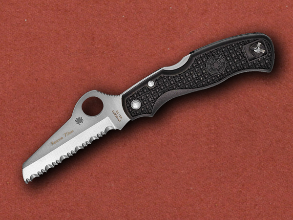 [Spyderco] Rescue 79mm Black C45SBK