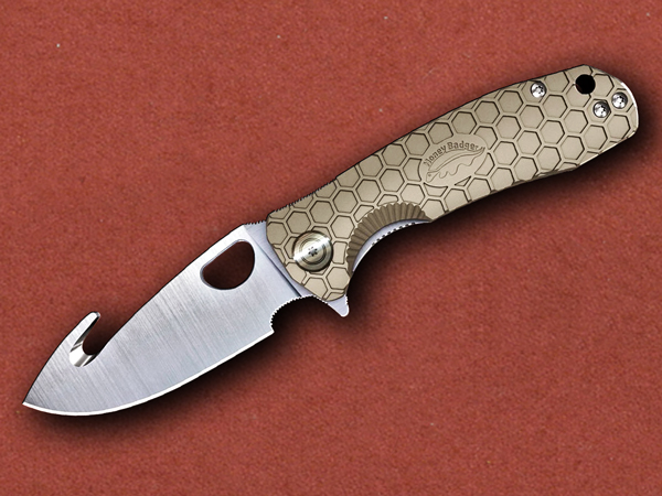 [Honey Badger] Gut Hook Large Tan