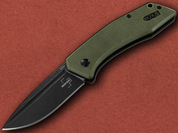 [Böker Plus] Worldwide 2.0 Green, UK Carry Friendly Knife