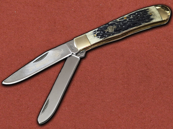 [Frost Cutlery] Chipaway Trapper 20th Anniversary, Jigged Bone