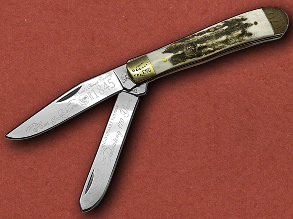 [Hen & Rooster] 170th Anniversary Stag Antler Trapper