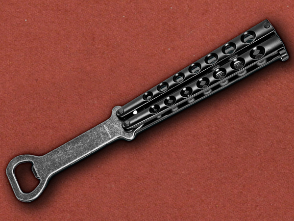 [Böker Magnum] Balisong Bottle Opener Black