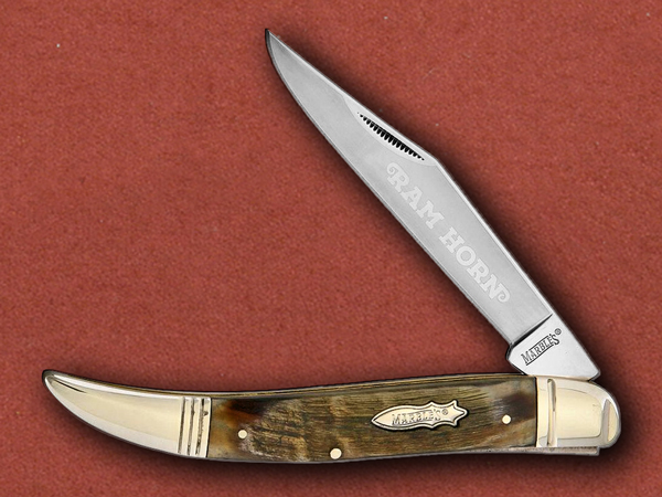 [Marbles] Large Toothpick Rams Horn MR362