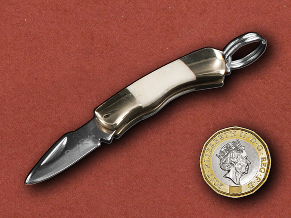 [Rough Ryder] Miniature White Bone Folder