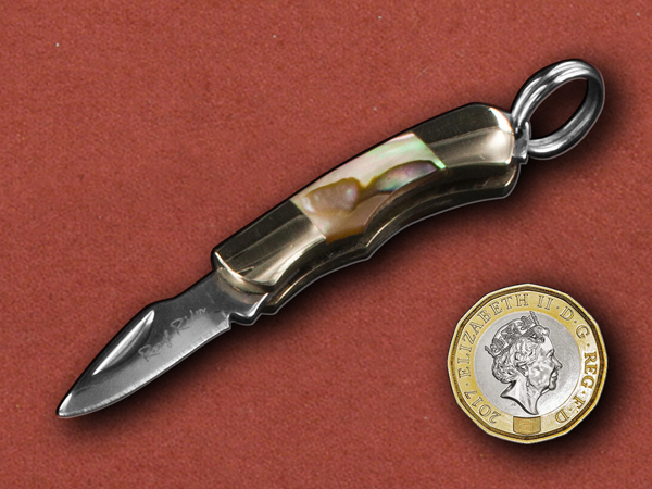 [Rough Ryder] Miniature Abalone Folder
