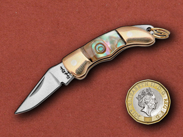 [Rough Ryder] Miniature Abalone Folder