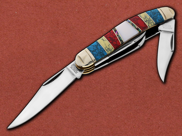 [Rough Ryder] Stoneworx Sowbelly, 5 Blade Pocket Knife