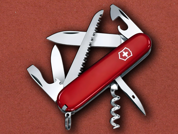 [Victorinox] Camper Red, Swiss Army Knife (SAK)