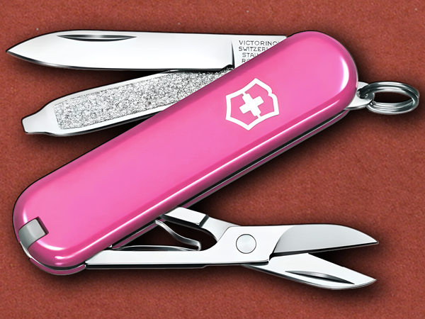 [Victorinox] Classic SD Pink, Original Pocket Swiss Army Knife