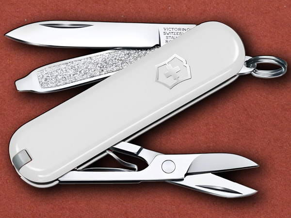[Victorinox] Classic SD White, Original Pocket Swiss Army Knife