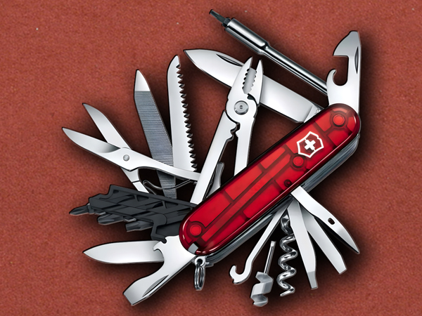 [Victorinox] CyberTool Red, 34 Functions, Swiss Army Knife (SAK)