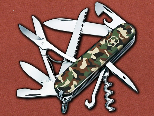 [Victorinox] Huntsman Camouflage, Swiss Army Knife (SAK)