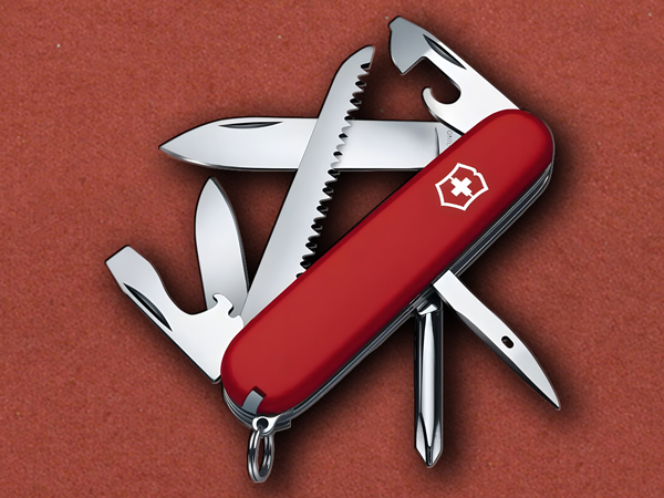 [Victorinox] Hiker Red, Swiss Army Knife (SAK)