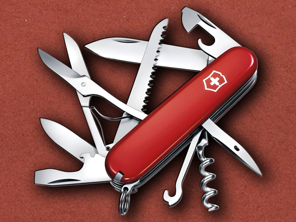 [Victorinox] Huntsman Red, Swiss Army Knife (SAK)