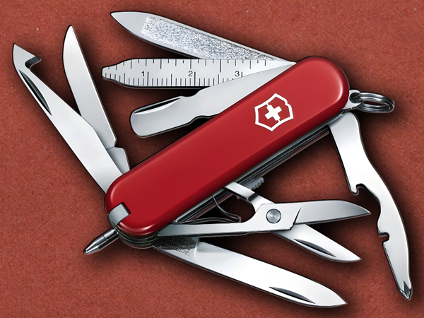 [Victorinox] Mini Champ Red, Swiss Army Knife (SAK)