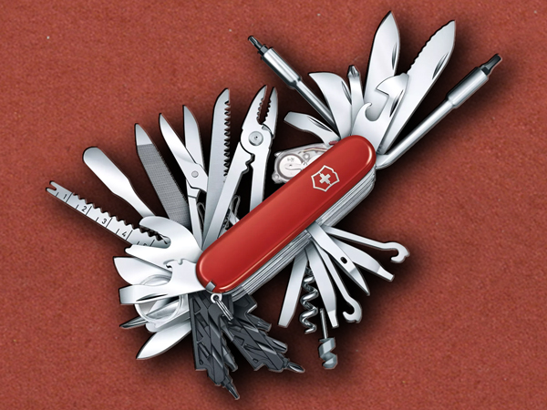 [Victorinox] SwissChamp XXL Red, Swiss Pocket Knife (SAK)