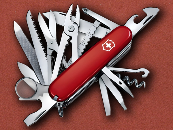 [Victorinox] SwissChamp Red, Swiss Pocket Knife (SAK)