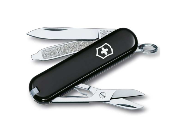 [Victorinox] Classic SD Black, Original Pocket Swiss Army Knife