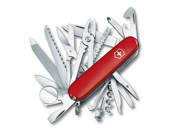 [Victorinox] SwissChamp Red, Swiss Pocket Knife (SAK)