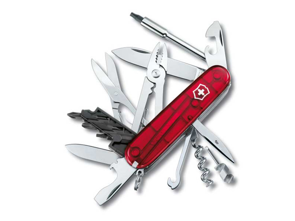 [Victorinox] CyberTool Red, 34 Functions, Swiss Army Knife (SAK)