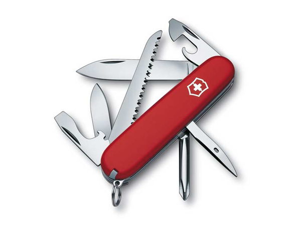 [Victorinox] Hiker Red, Swiss Army Knife (SAK)