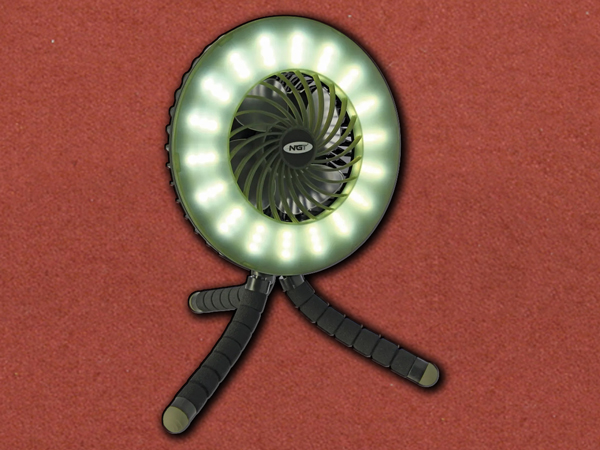 [NGT] Dynamic Bivvy Fan Light & Power Bank