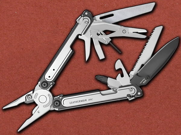 [Leatherman] Arc, Black Silver, Multi-Tool, DLC CPM Magnacut