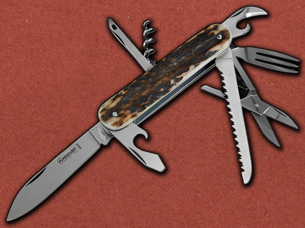 [Mercury] Tuttofare+ 8 in 1 Multi-Tool, Stainless, Made in Italy