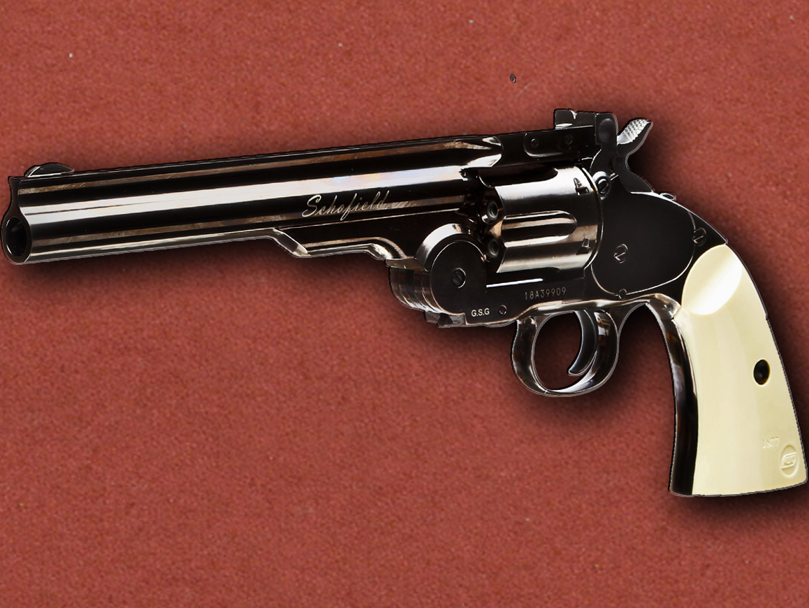 ASG Schofield 6'' Revolver Black