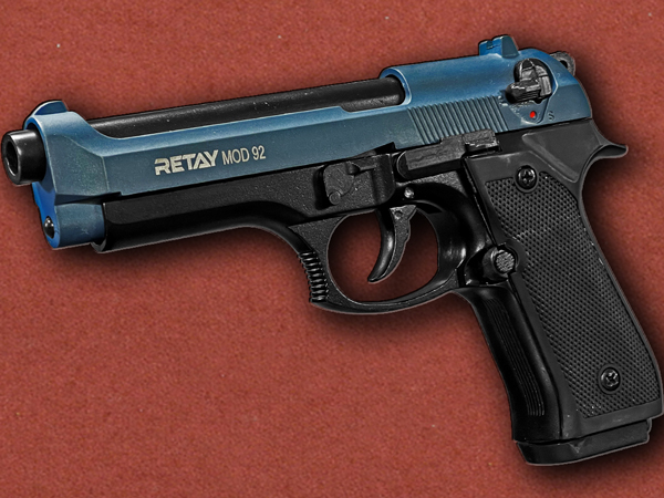 9mm Blank [Retay] Beretta 92FS Black/Blue