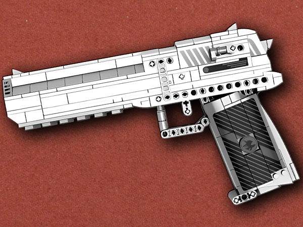 [GUNBRIX] Desert Eagle Building Kit