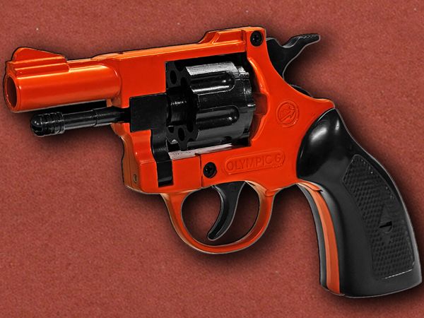 9mm (.380) Blank [Bruni] Olympic 5 Revolver