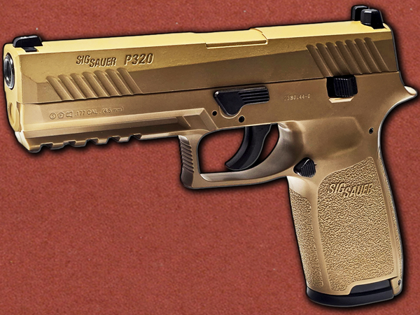 .177 [SIG SAUER] P320 Coyote Tan