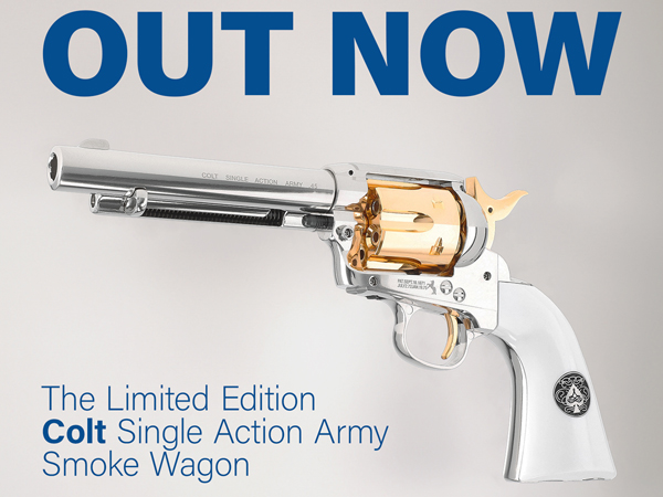 .177 [Umarex] Colt Smoke Wagon SAA 5.5" Nickel, Gold, Polished