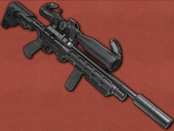 .22 [Air Arms] S510 Tactical + FFP Spectre 5.5-25x50 SF LT Scope