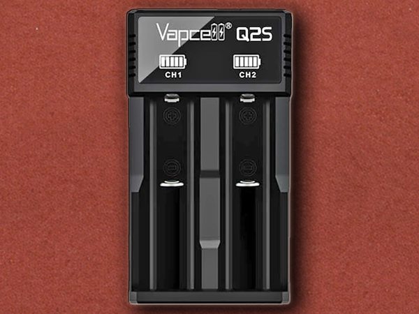 [Vapcell] Q2S Vape, Night Vision, Torch, 18650 Battery Charger