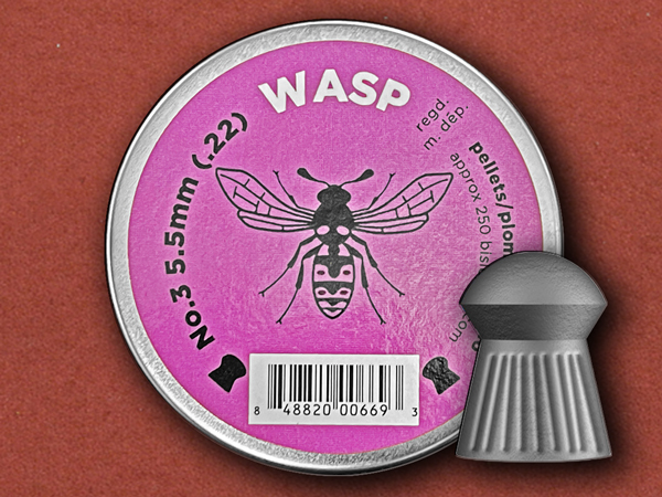 .22 [Bisley] Wasp Purple No3 Pellets