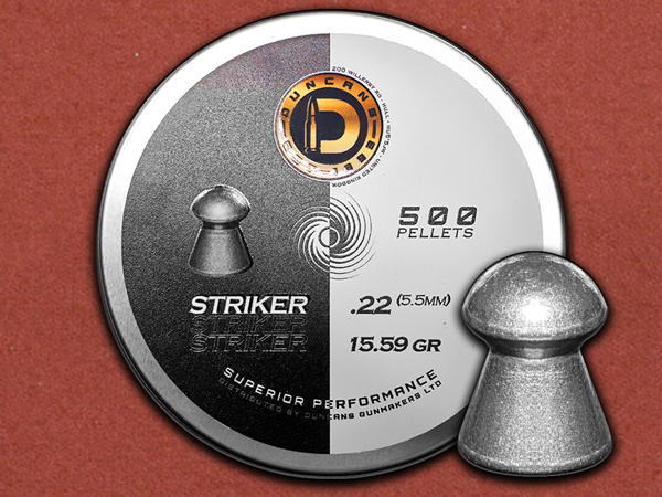 .22 [Duncans] Striker Diabolo - Domed Pellets