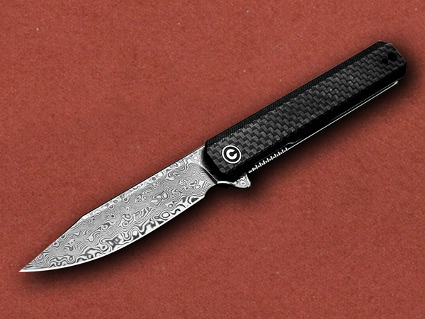 [CIVIVI] Chronic Damascus G10, Carbon Fibre