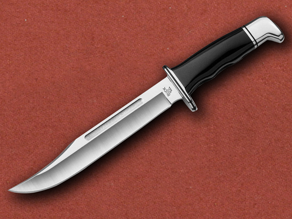 [Buck] 120 General Black Phenolic Fixed Blade, Made in USA