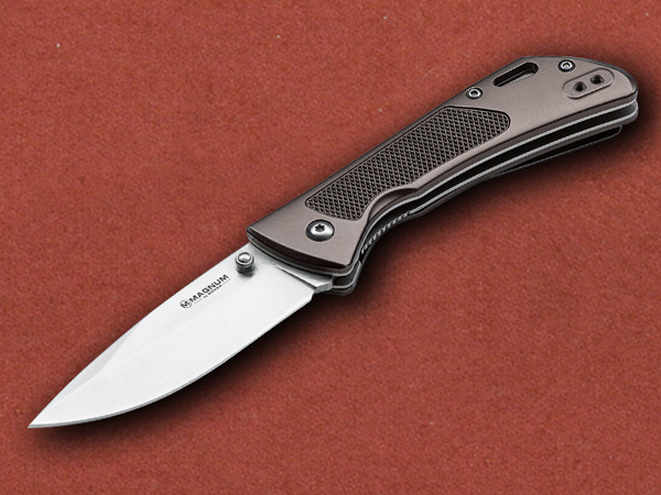 [Böker Magnum] Advance Checkering Dark Bronze