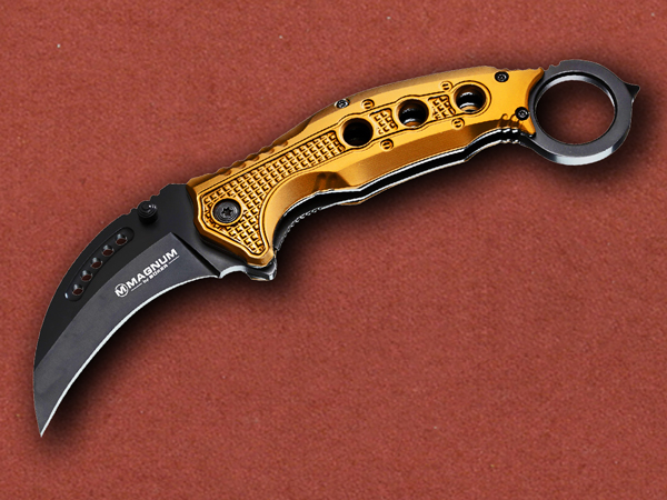 [Böker Magnum] Black Scorpion, Gold, 01MB713