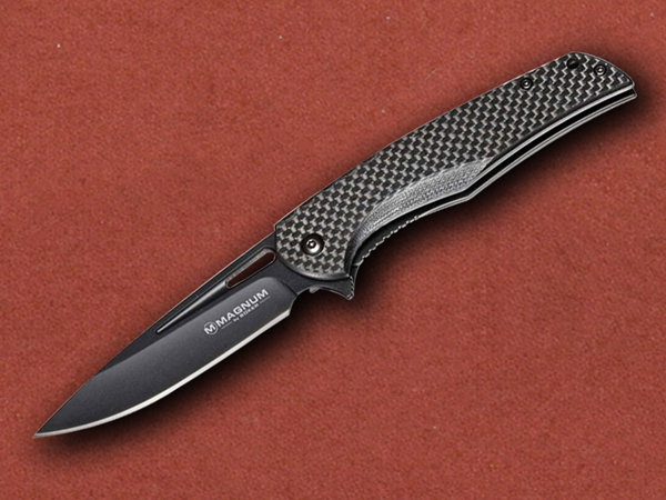 [Böker Magnum] Black Carbon Knife 01RY703
