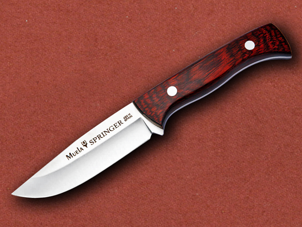 [Muela] Springer-11R Sandal Wood Sheath Knife