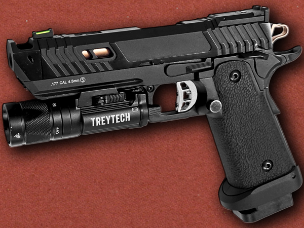 [Krownland] Pit Viper Hi-Capa - John Wick 4 Pistol + Torch